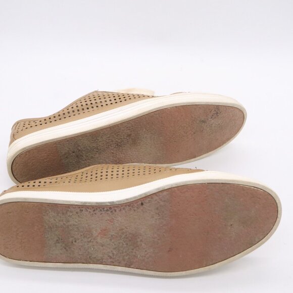 Calvin Klein Marigold Leather Fashion Sneakers Women's Size 8 (EU 38)Brown Shoes - Picture 13 of 16